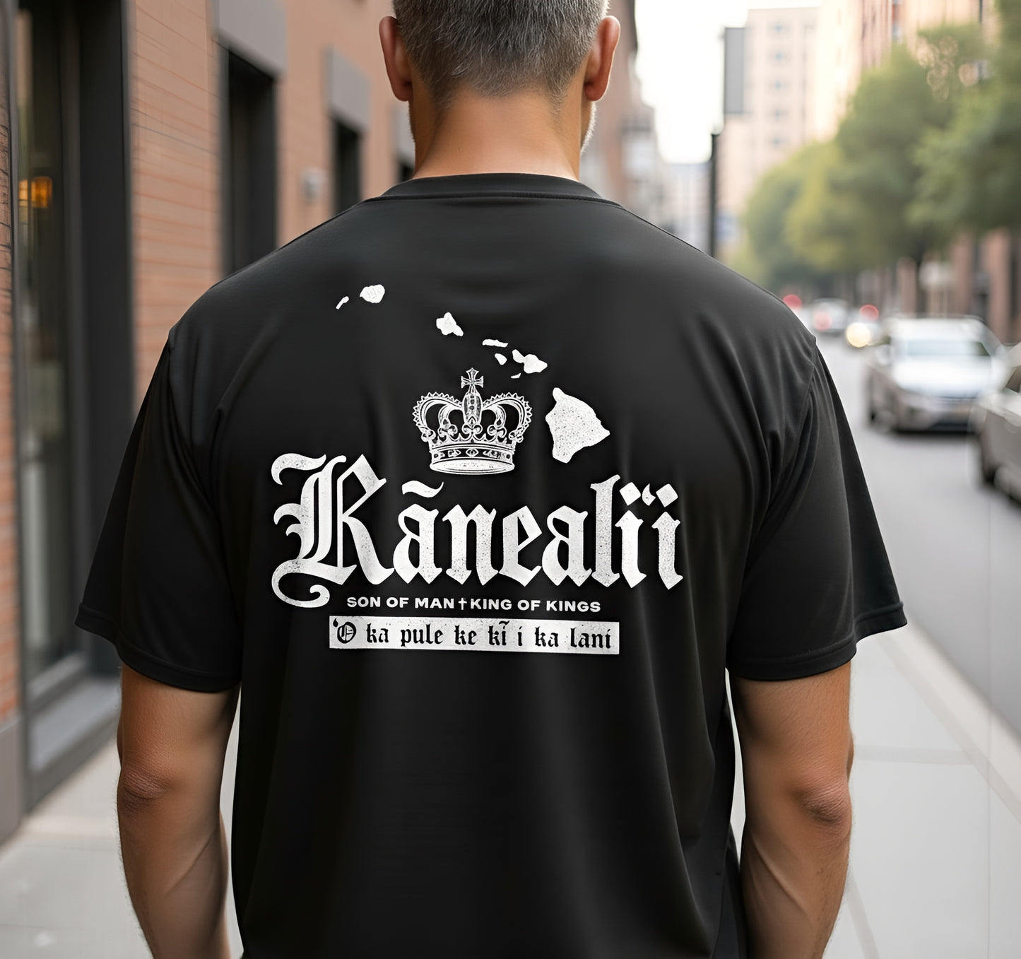 KĀNEALI‘I – CROWN AND PULE TEE