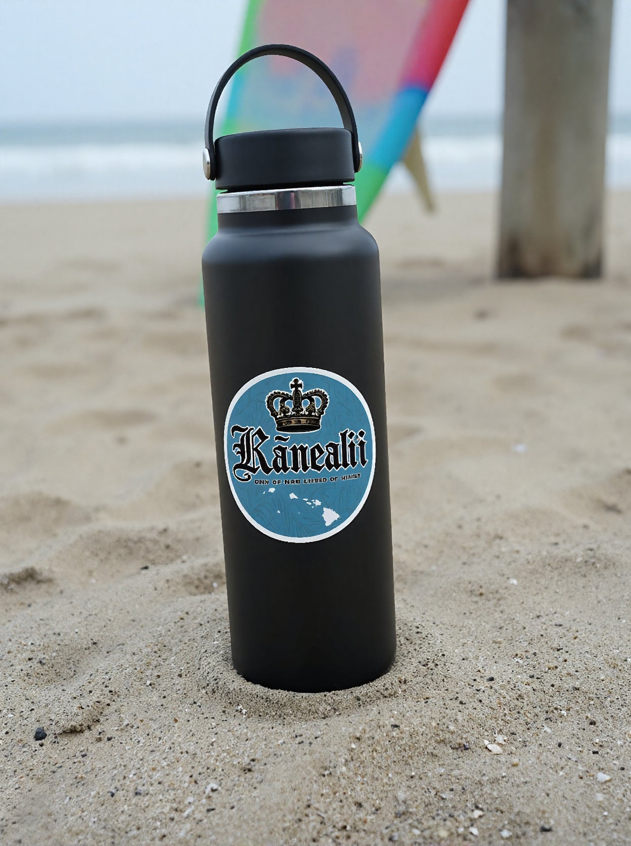 KĀNEALI‘I CROWN STICKER – SON OF MAN, KING OF KINGS